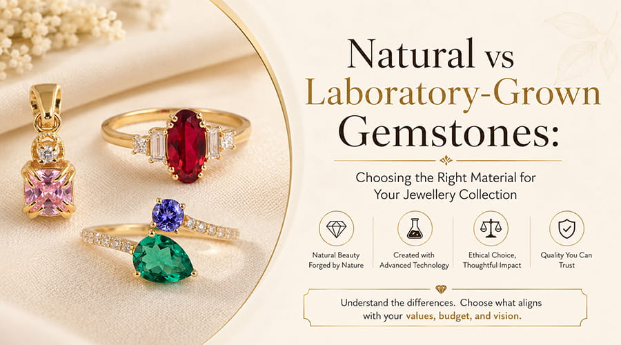 Natural VS Laboratory Grown Gemstones